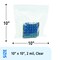 Stout By Envision Clear Resealable Zipper Seal Storage Bags 10 x 10 Case of 500 Bags, 500PK ZF-007C - alternate 4